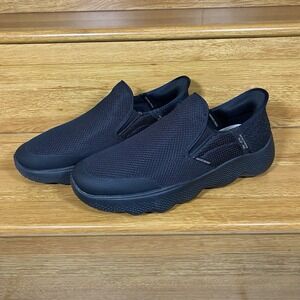 Skechers Shoes Black Work Slip Resistant Slip Ins